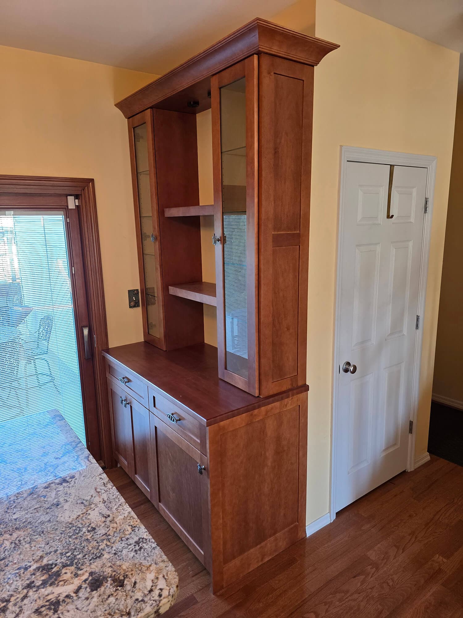 Cabinet refacing project 2 - Custom kitchen cabinet doors and finishes by Professional Wood Interiors - St. Louis, MO