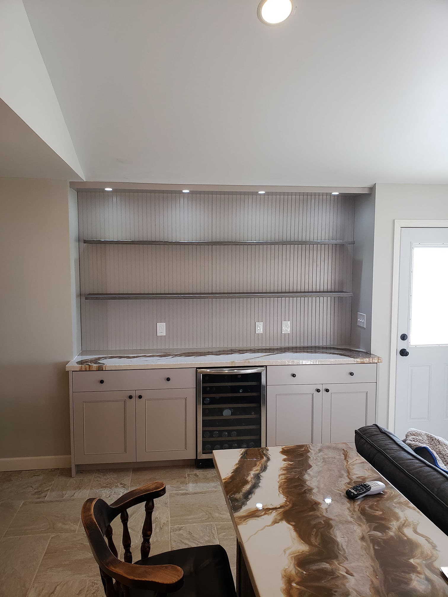 Quartzite Luxury Kitchen Custom kitchen remodel featuring white luxury kitchen remodel by Professional Wood Interiors - St. Louis, MO