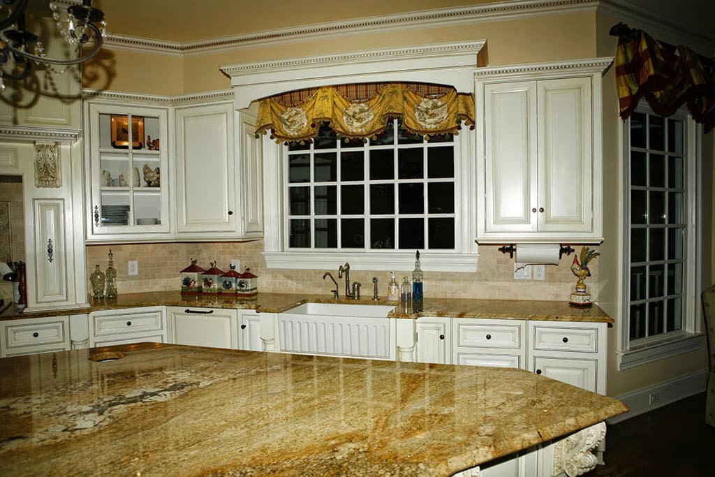 Vintage Kitchen Custom kitchen remodel featuring vintage kitchen remodel white by Professional Wood Interiors - St. Louis, MO